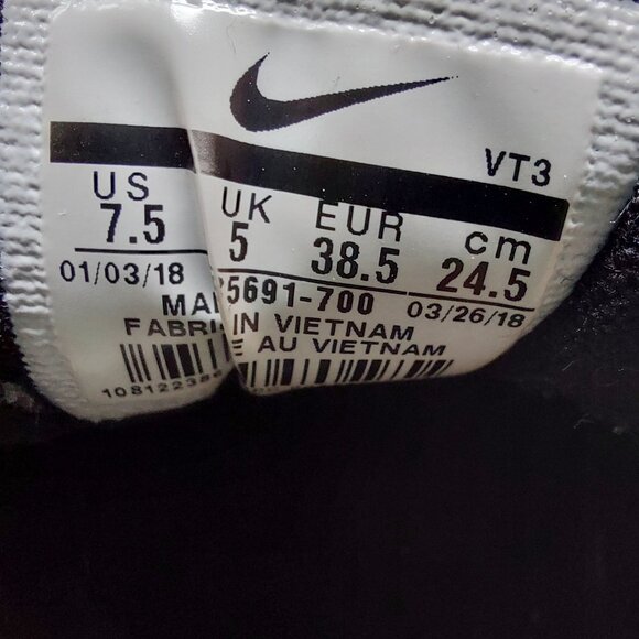 Nike Women's Air Max 97 OG QS Metallic Gold 2017 Size 7.5 - Picture 6 of 7